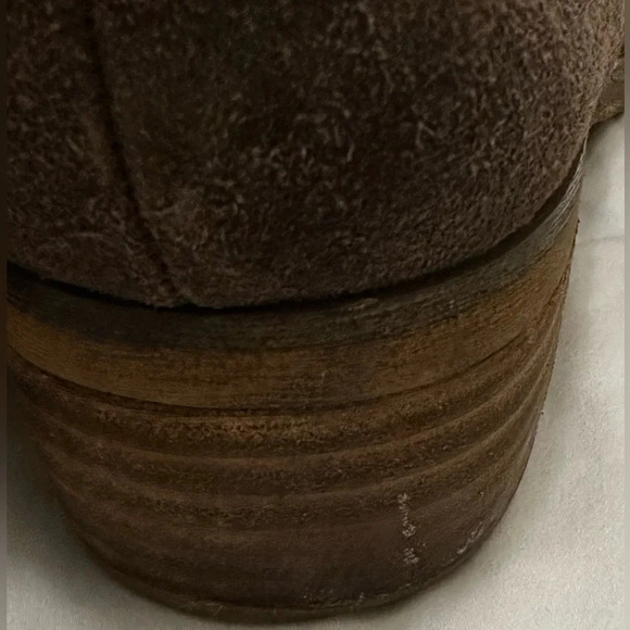 American Eagle Women’s Brown Leather Boots Size 10 - Picture 7 of 10